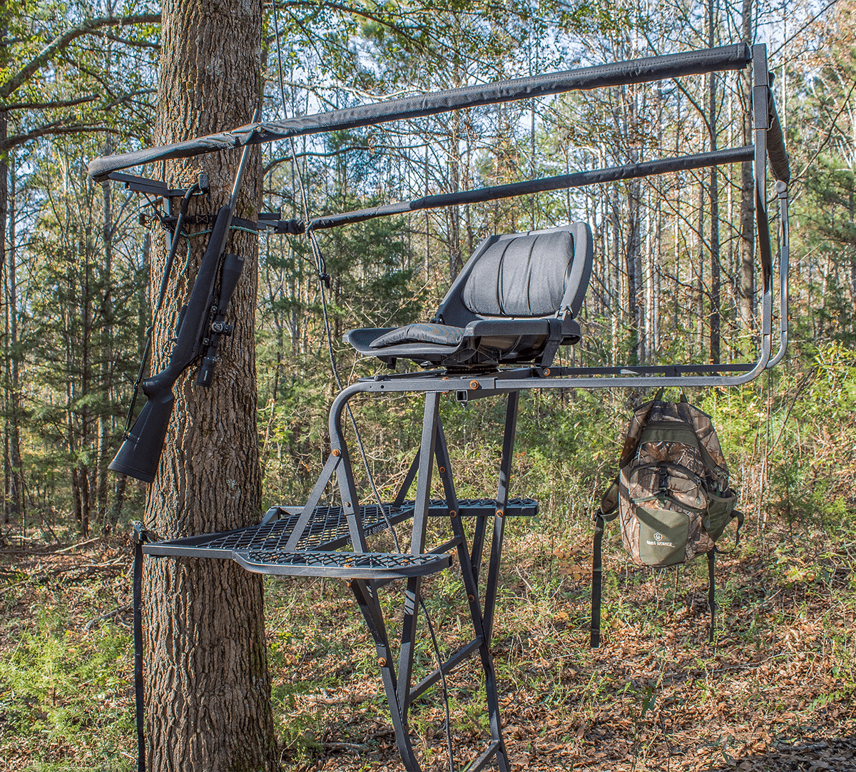 Stand tree ladder skunk ape swivel stands hunting seat deer treestand 802a 741b walmart top