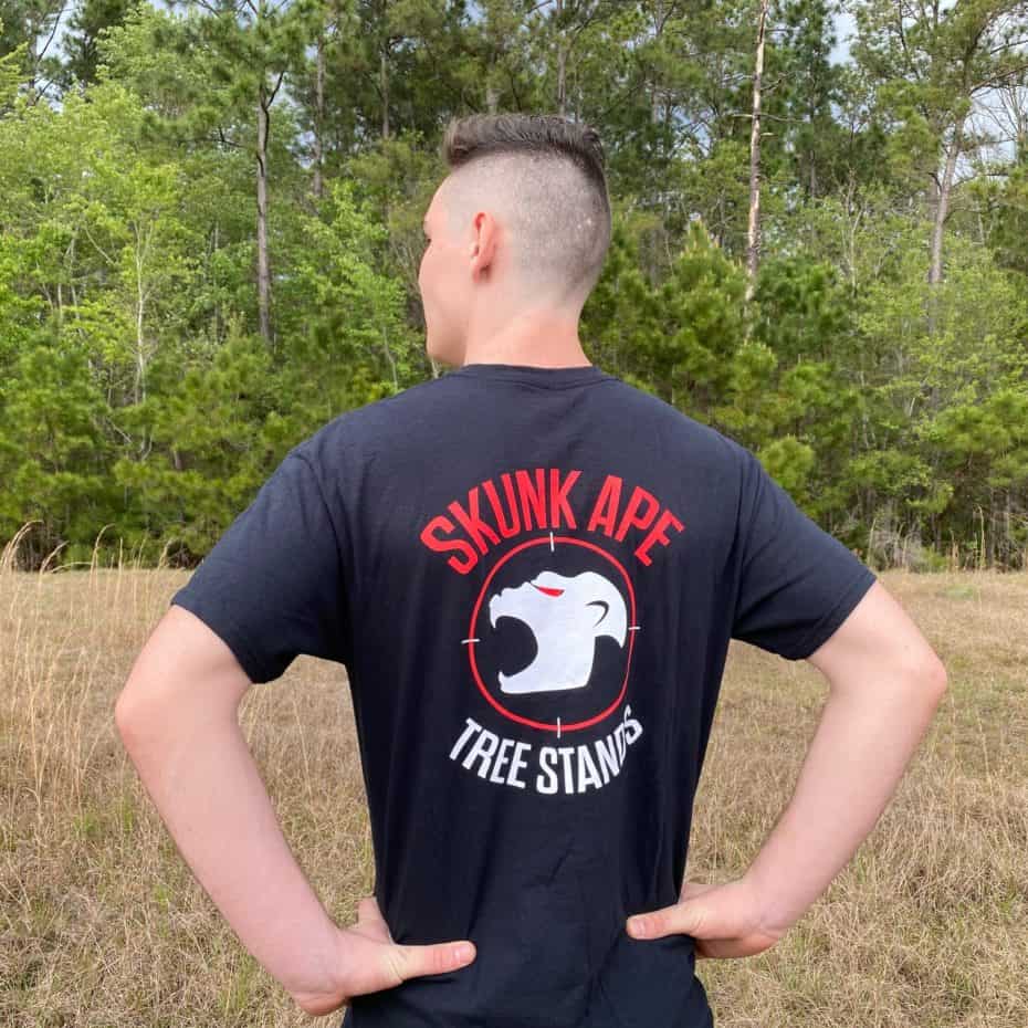 Skunk Ape Tree Stands | Skunk Ape Logo T-Shirt | Skunk Ape Apparel